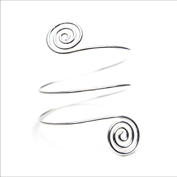 Swirl arm band bracelet - Picture 4 of 7